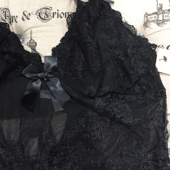 Oh La La Cheri Valentine Lace Teddy Bodysuit - Picture 5 of 9